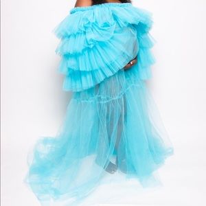 Maternity Tulle gown